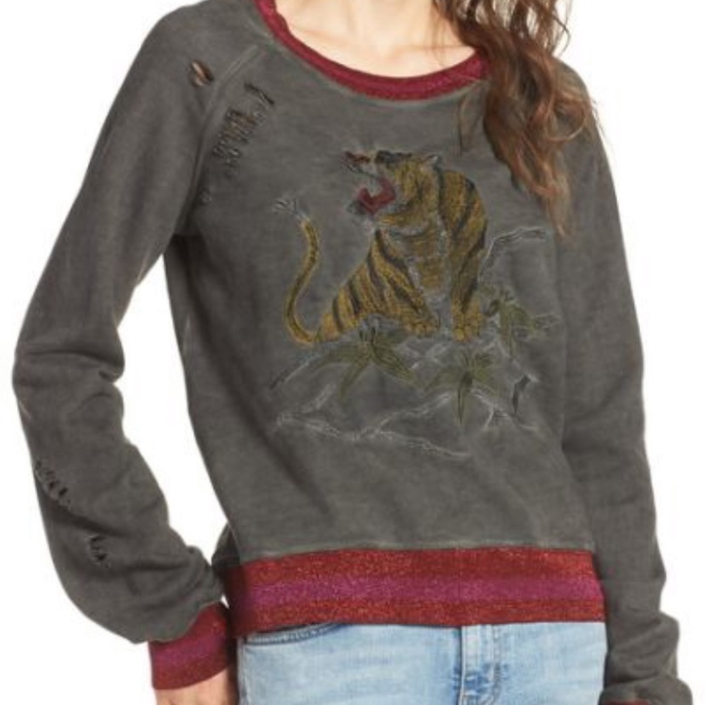 PAM&GELA Embroidered Sweatshirt